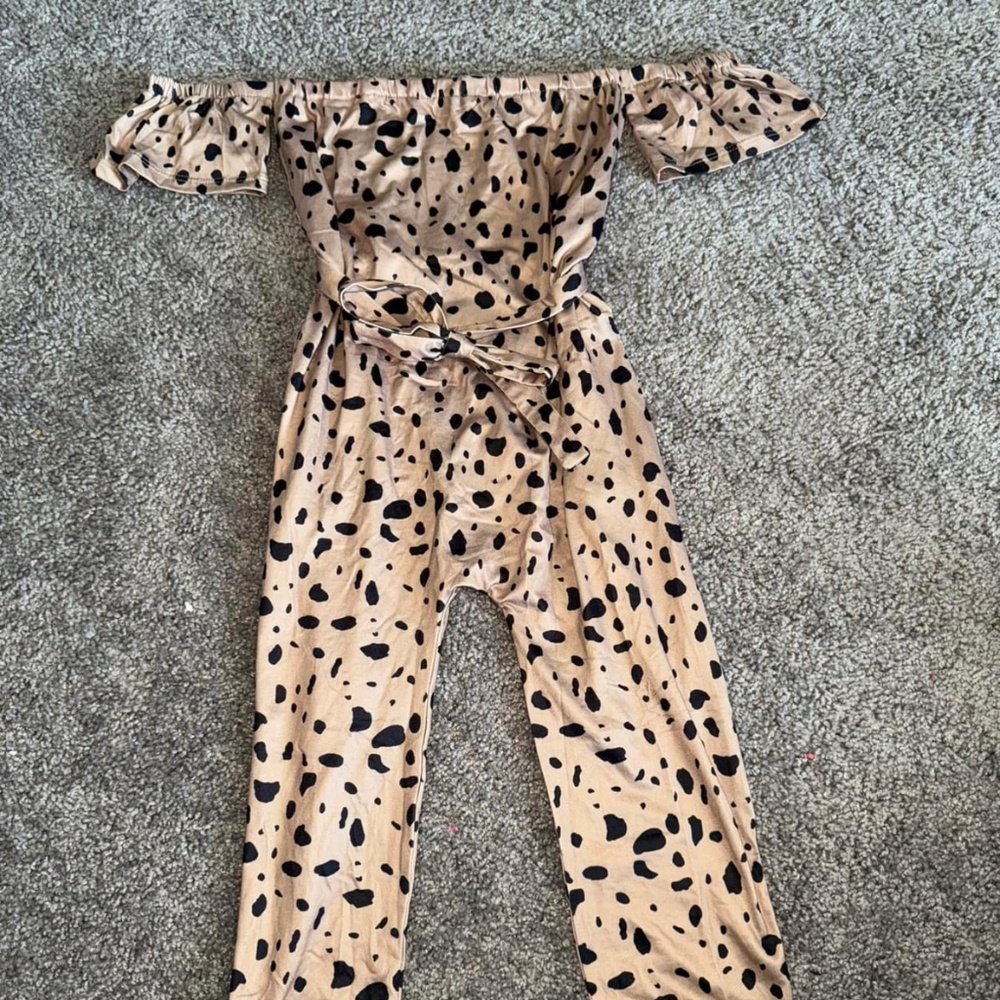 Off shoulder jumpsuit